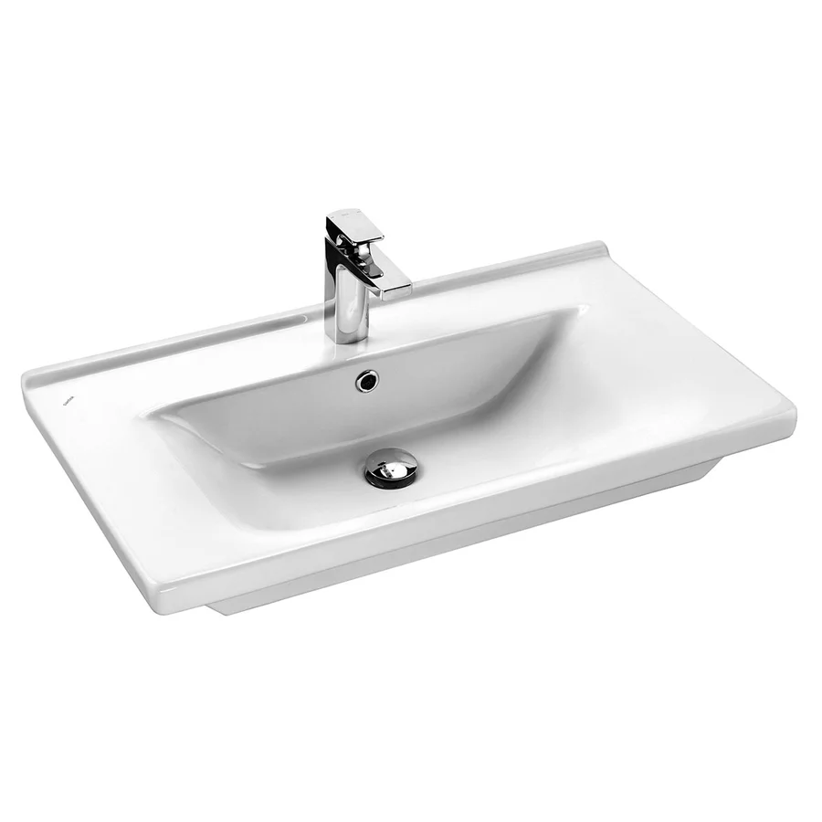 Раковина мебельная SANTEK МИРАНДА 1.WH30.2.250 (накладная, (70*45,5), белый) 1.WH30.2.250