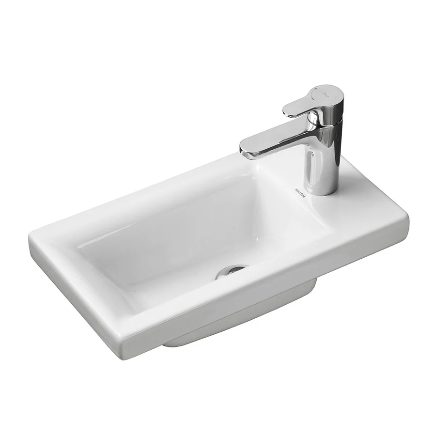 Раковина SANTEK МИРАНДА 1.WH30.2.500 (подвесная, (40*22), белый) 1.WH30.2.500