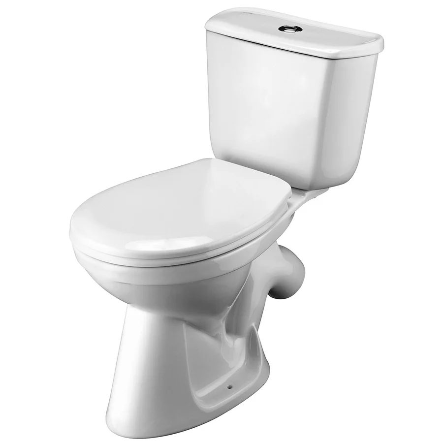 Унитаз-компакт напольный SANTEK БРИЗ 1.WH20.2.569 кос.вып. 67,1*39 + сиденье п/п (белый) 1.WH20.2.569