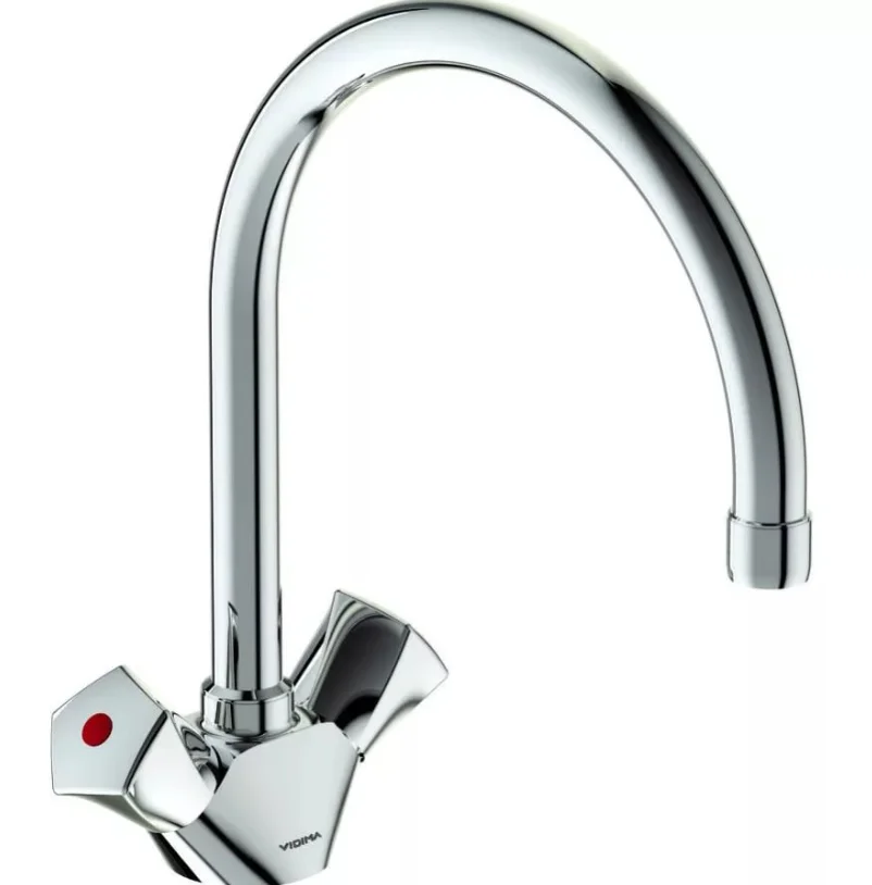 Смеситель для кухни VIDIMA LIFE BA359AA (хром, L-20 H-27,4) BA359AA