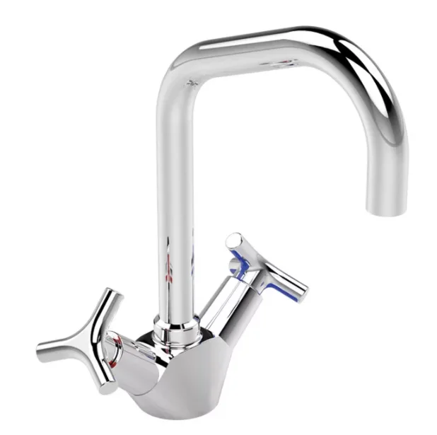 Смеситель для раковины VIDIMA TRINITY BA259AA (хром, L-15 H-14,2). Фото 1 из 1