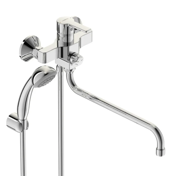 Смеситель для ванны с душем VIDIMA UNO BA240AA (хром, L-32) BA240AA