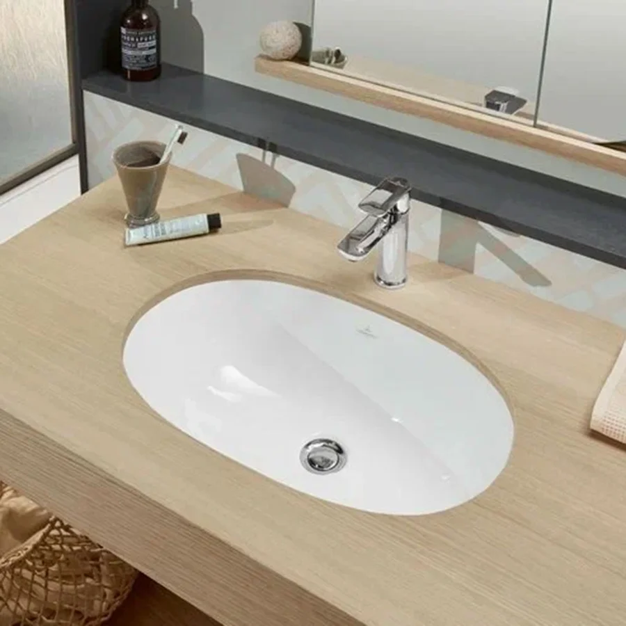 Раковина VILLEROY&BOCH O'NOVO 41625001 (встраиваемая снизу, (53*32), белый) 41625001