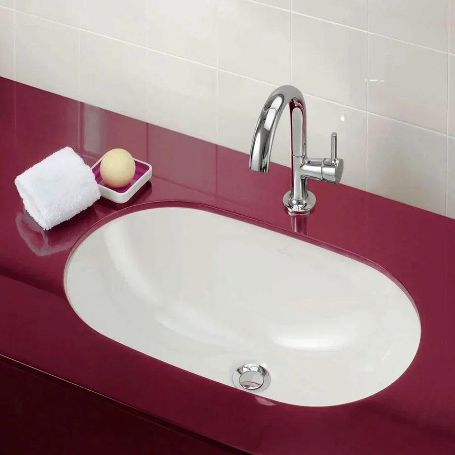 Раковина VILLEROY&BOCH O'NOVO 41626001 (встраиваемая снизу, (60*35), белый) 41626001