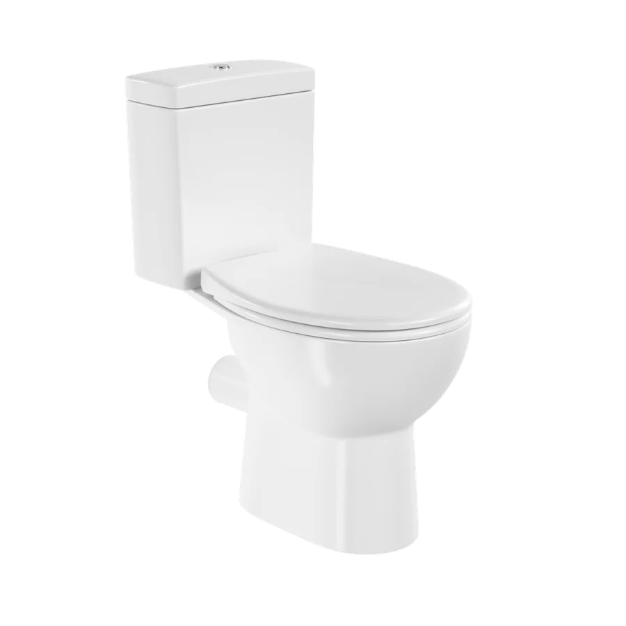 Унитаз-компакт напольный VITRA S10 9864B003-7201 Rim 65*38 (белый) 9864B003-7201