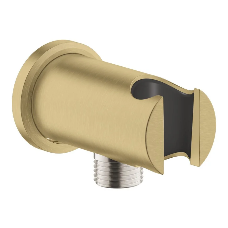 Шланговое подключение с держателем GROHE RAINSHOWER 26658GN0 (холодный рассвет матовый, круглая) 26658GN0