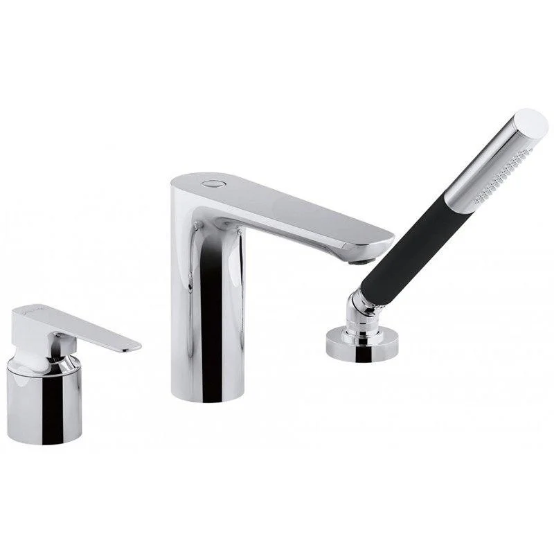 Смеситель для ванны с душем JACOB DELAFON ALEO E72292-CP (хром, L-16 H-14,9). Фото 1 из 2
