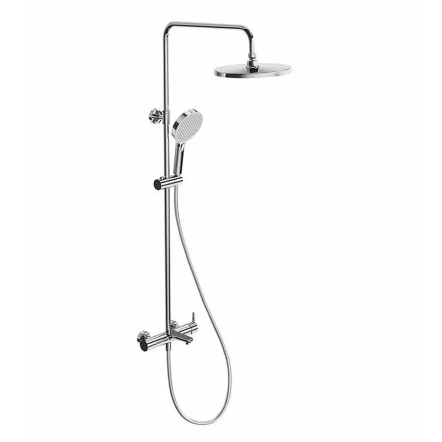 Душевая система для ванны с душем KERAMA MARAZZI ФОНТЕ FO.201.KM.CR (хром, круглый) FO.201.KM.CR