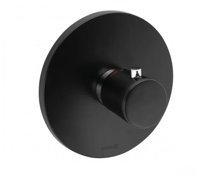 Термостат для душа KLUDI BALANCE 527298775 (черный/хром) ССП 527298775