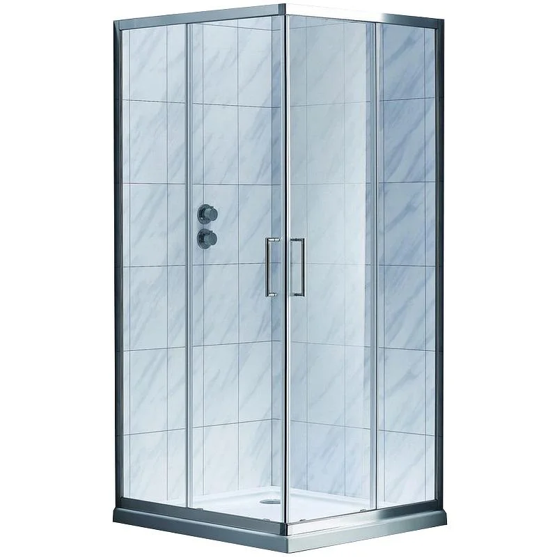 Душевой уголок KOLLER POOL STYLE (90*90) S90SC (раздвижная, хром) S90SC