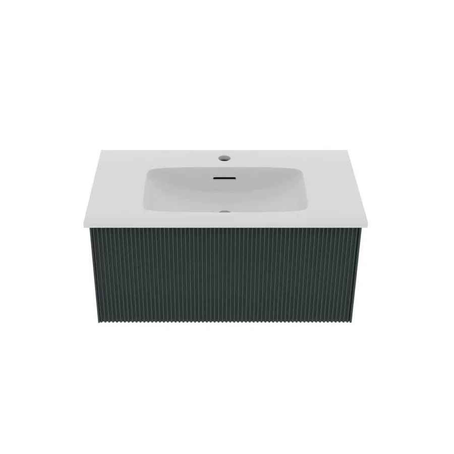 Раковина мебельная LA FENICE SLIM LINE FNC-06-TER-80 (накладная, (81*46,5), белый) FNC-06-TER-80