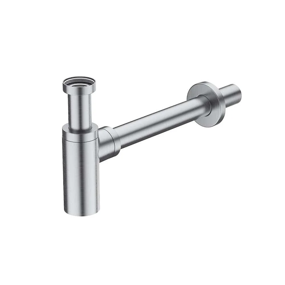 Сифон для раковины IDDIS Optima Home бутылочный матовый хром OPTBC00i84. Фото 1 из 4