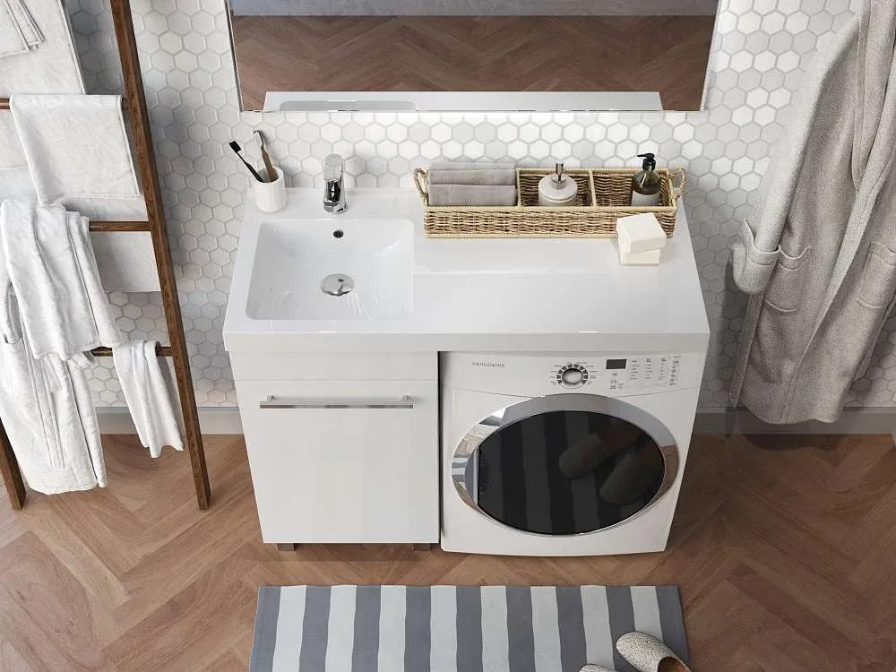 Раковина ШОУ/WASH 110 Polytitan Ц0000002637
