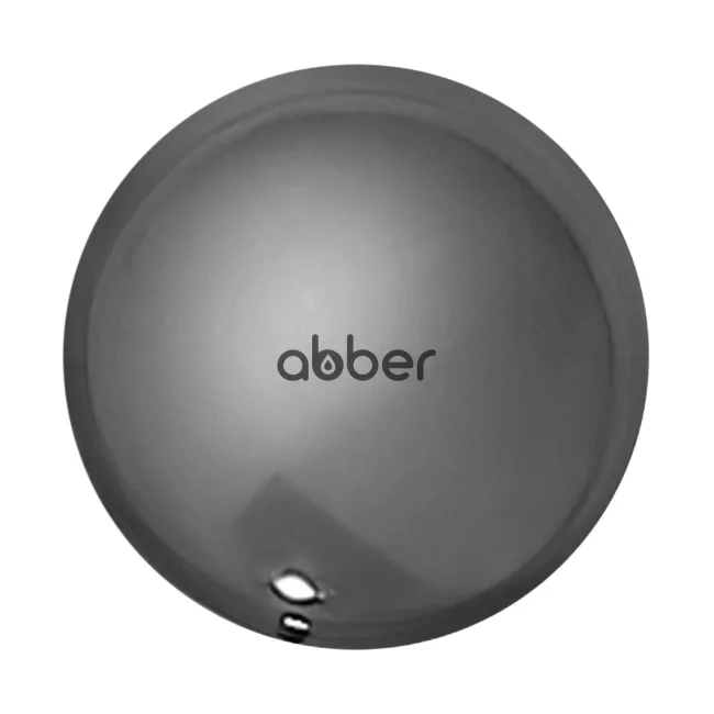 Накладка на слив для раковины ABBER AC0014GS серебро, керамика AC0014GS