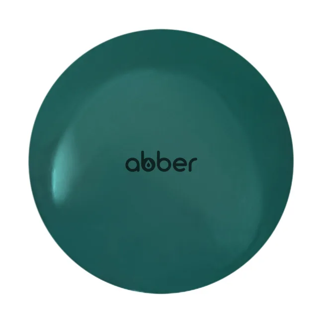 Накладка на слив для раковины ABBER AC0014MBG темно зеленая, керамика AC0014MBG