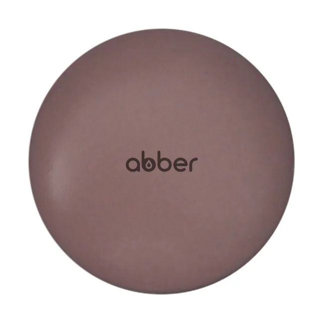 Накладка на слив для раковины ABBER AC0014MC коричневая матовая, керамика AC0014MC