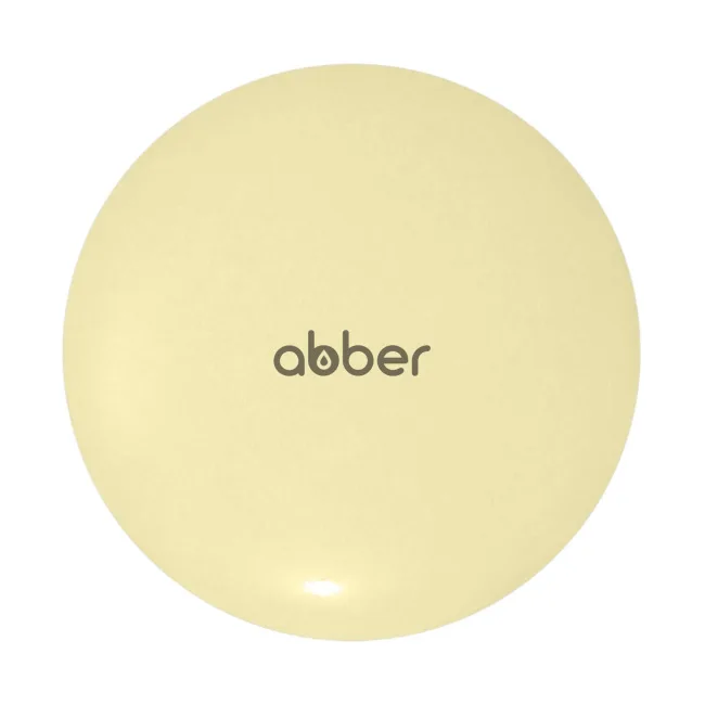 Накладка на слив для раковины ABBER AC0014MY желтая матовая, керамика AC0014MY