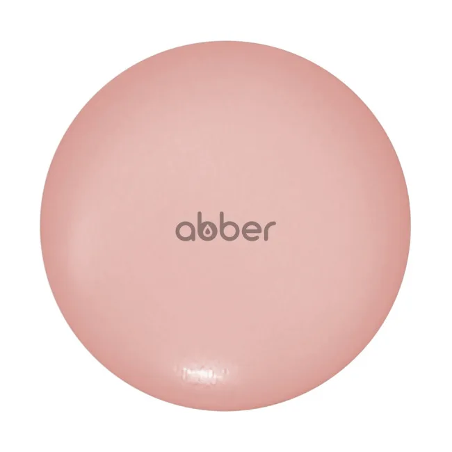 Накладка на слив для раковины ABBER AC0014MP розовая матовая, керамика AC0014MP