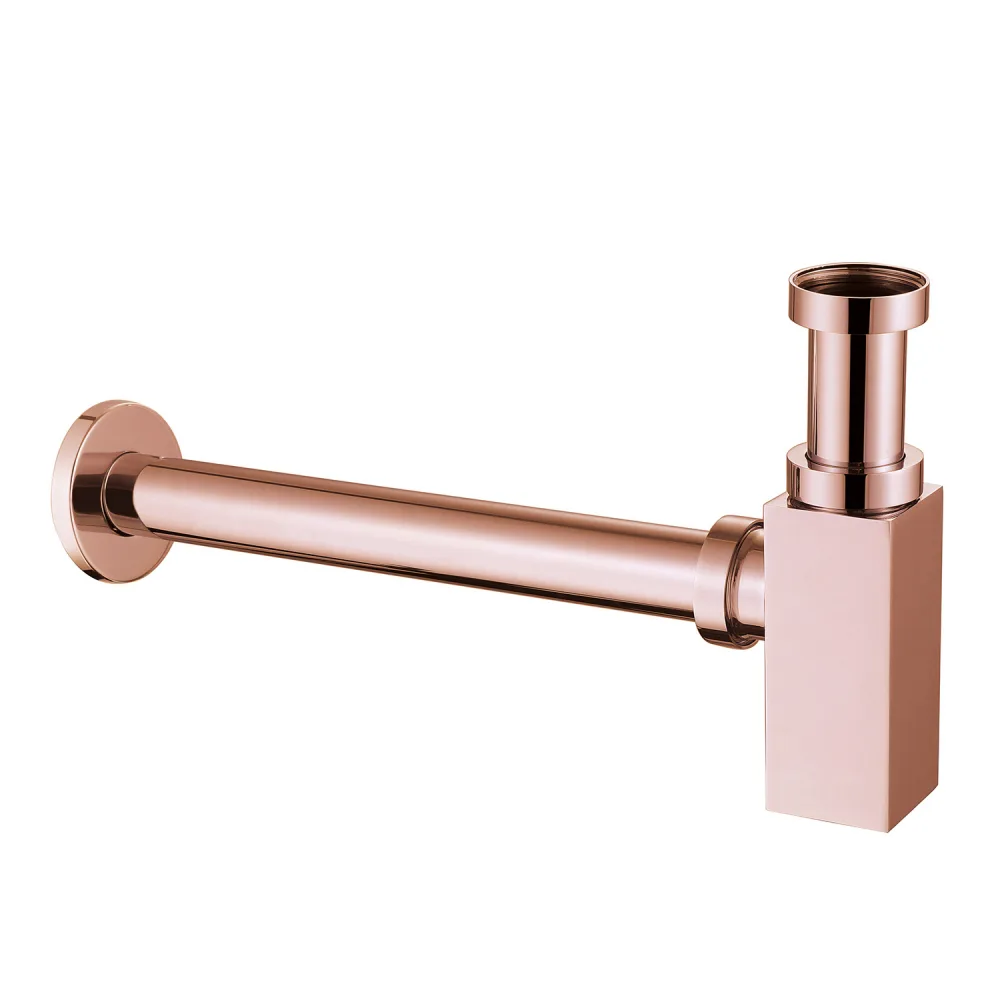 Сифон для раковины ABBER AF0031RG, розовое золото AF0031RG