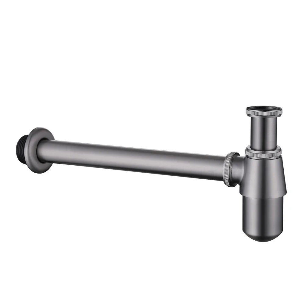 Сифон для раковины ABBER AF0032NG оружейная сталь AF0032NG