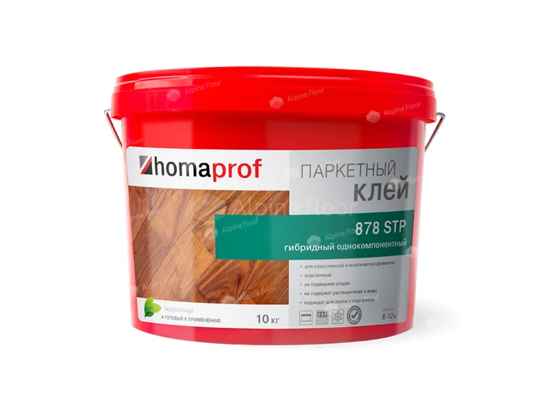 Паркетный клей Homakoll homaprof 878 STP - 10 кг HHP878 HHP878