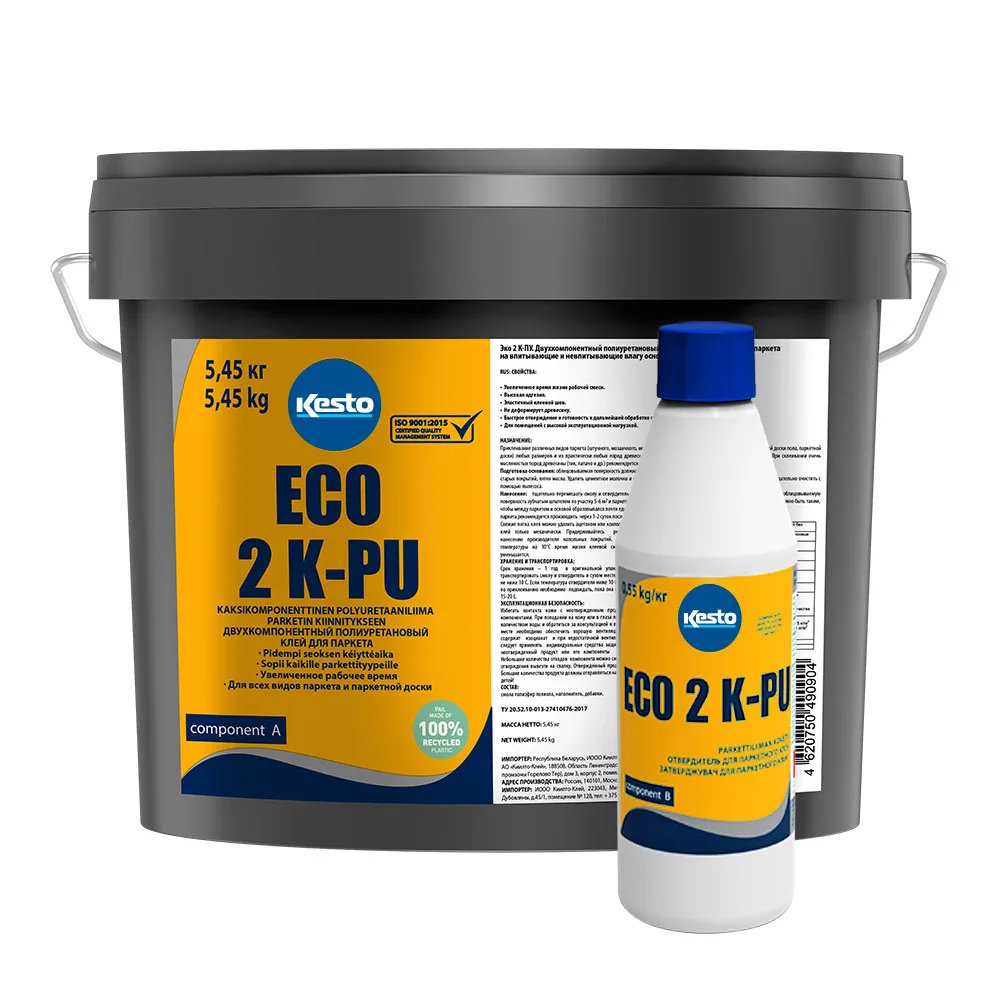 Паркетный клей Kesto Eco 2 K-PU 6 кг KE2-6 KE2-6