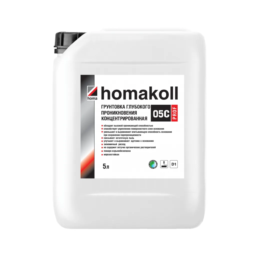 Грунтовка HOMAKOLL 05 C PROF (концентрат) 5л H05C H05C