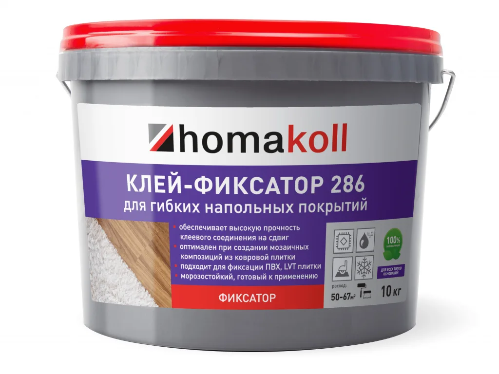 Клей Homakoll 286 Ведро – 10 кг H286 H286