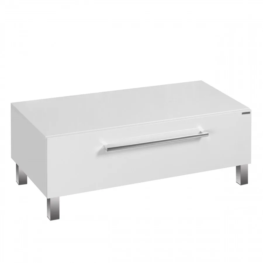 Комод AQUATON Мадрид 100 М с ящиком белый 1A127903MA010 1A168803MA010
