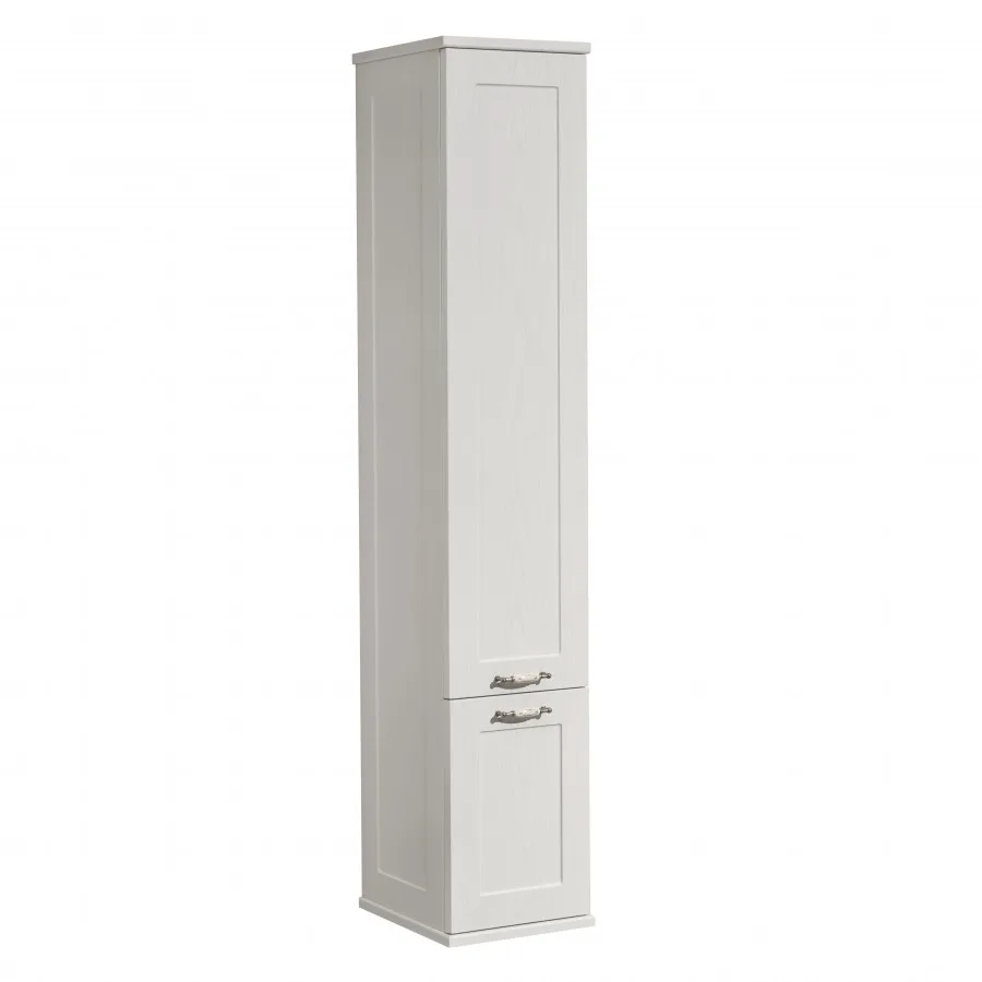 Шкаф - колонна AQUATON Леон дуб белый 1A186503LBPS0 1A186503LBPS0