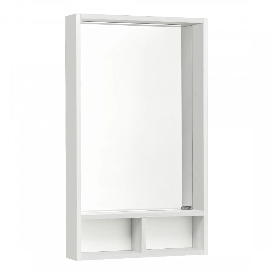 Зеркало AQUATON Йорк 50 белый, выбеленное дерево 1A170002YOAY0 1A170102YOAY0