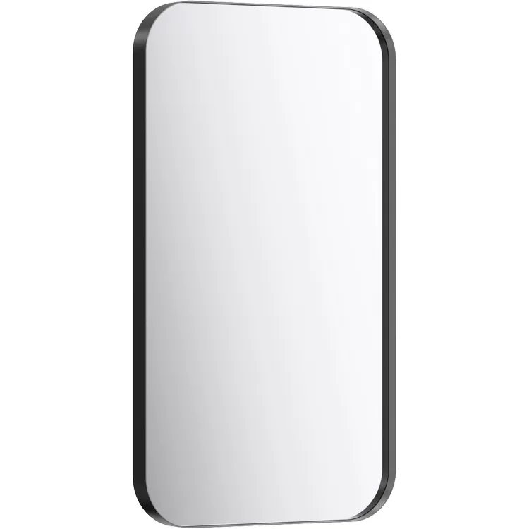Зеркало в металлической раме, цвет черный, 50*90 см RM0205BLK