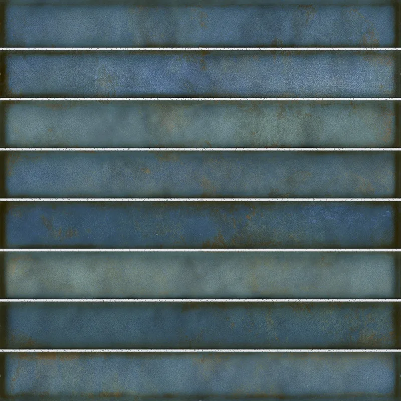 Brick Raku Turquoise 35x35 00-00048904