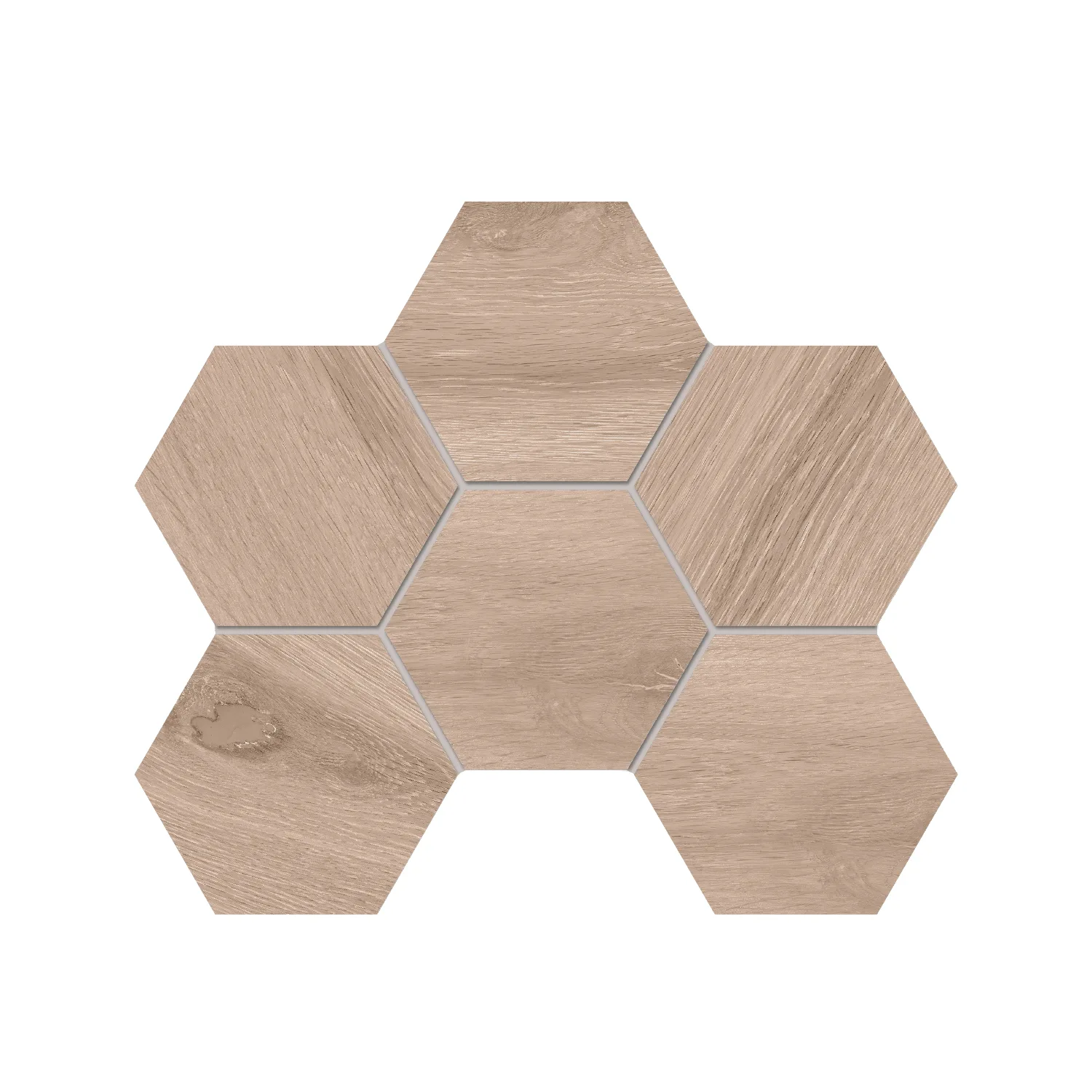 Мозаика SI01 Гексагон 25x28,5x10 непол. 39021