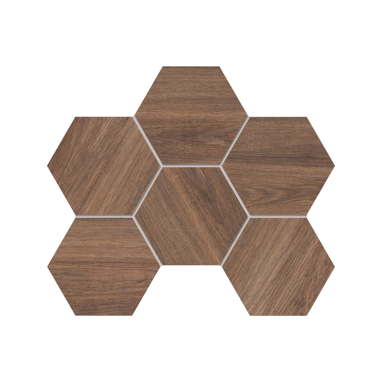 Мозаика SI02 Гексагон 25x28,5x10 непол. 39022