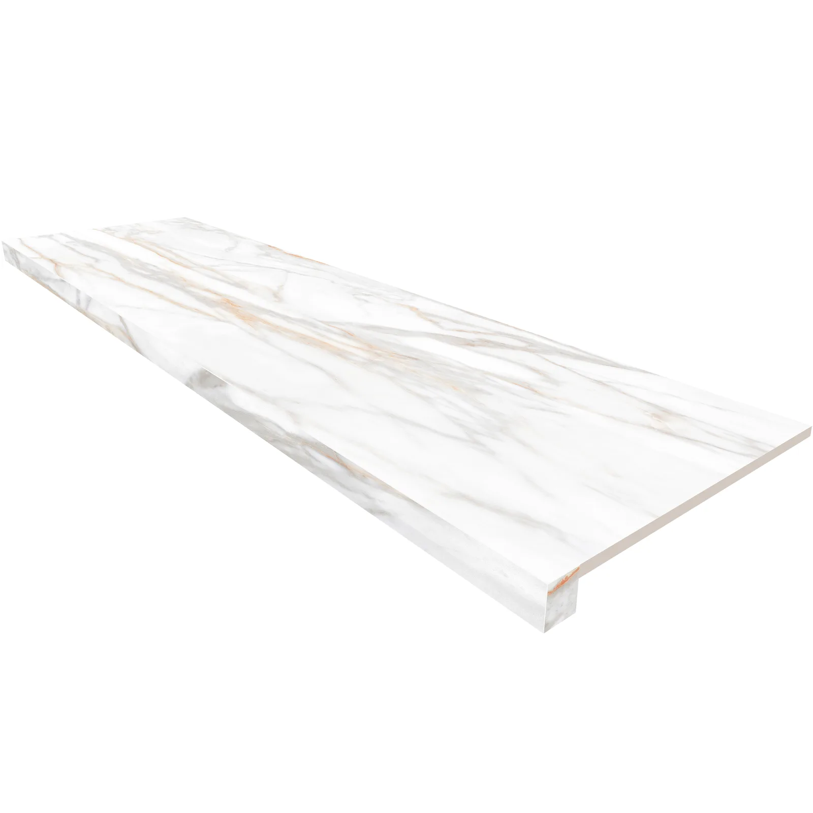 Подоконник угловой SM02 33х120 полир. без бокового выступа (левый) 72389