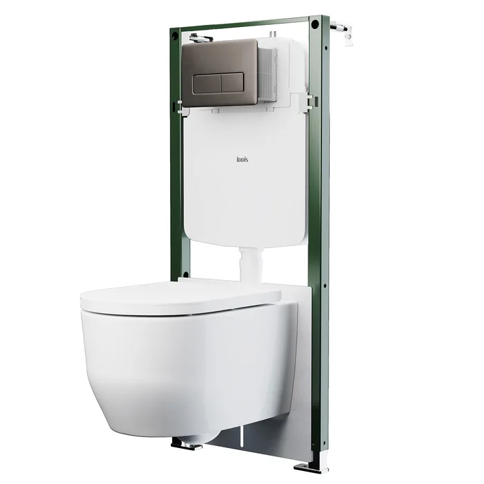 Комплекты унитаз с инсталляцией AIQPA1GMi73. Фото 1 из 8
