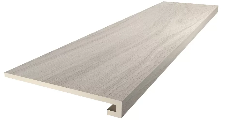 Ступень Монтиони миндальный матовый обрезной 33x119,5x0,9. Фото 1 из 1