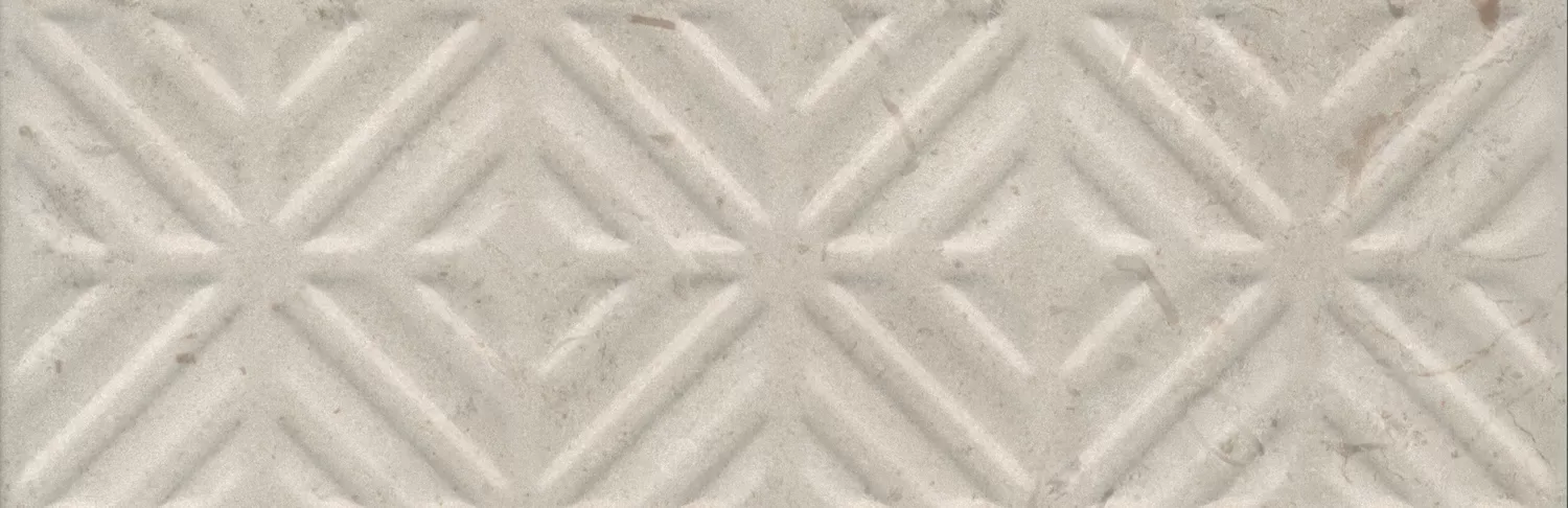Бордюр Карму бежевый матовый обрезной 30x9,6x1. Фото 1 из 1