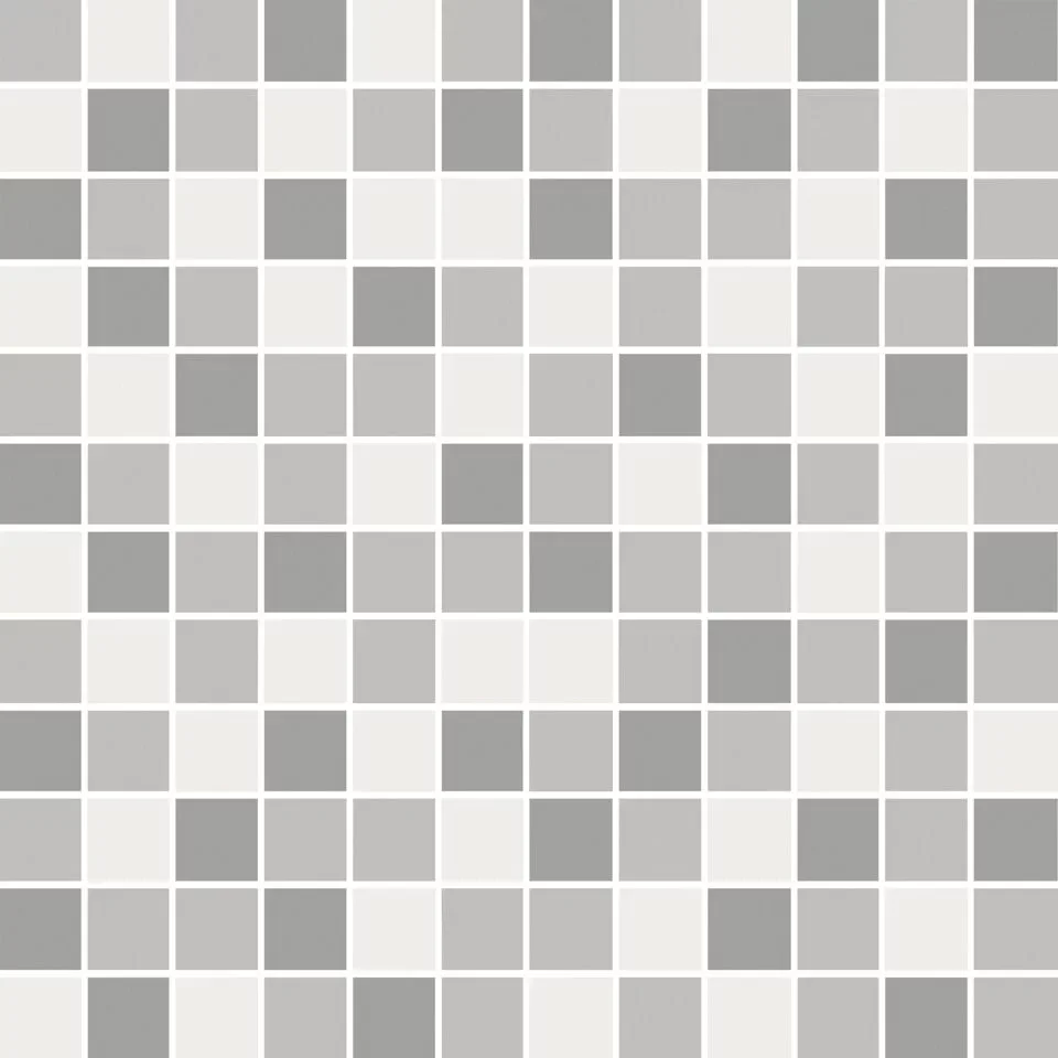 Декор Темари мозаичный микс серый матовый 29,8x29,8x0,35