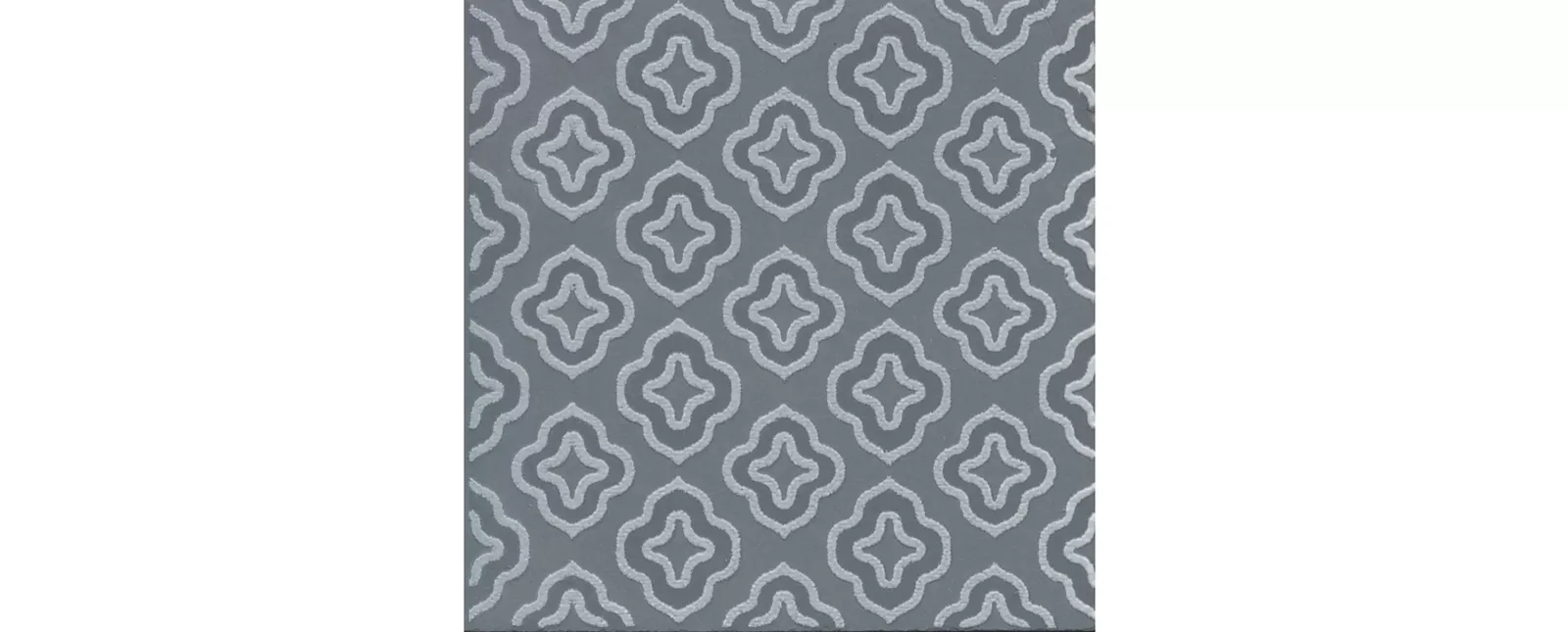 Декор Агуста 2 синий матовый 9,8x9,8x0,7. Фото 1 из 1