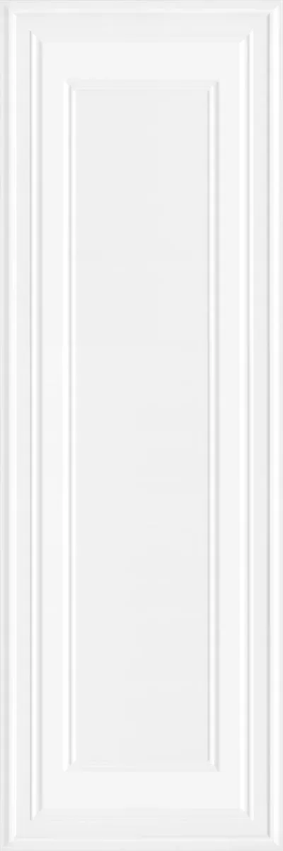 Монфорте белый панель матовый обрезной 40x120x1,2