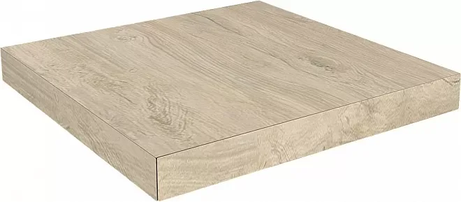 Ступень угловая клееная правая Сальветти капучино светлый 33x33x0,9. Фото 1 из 1