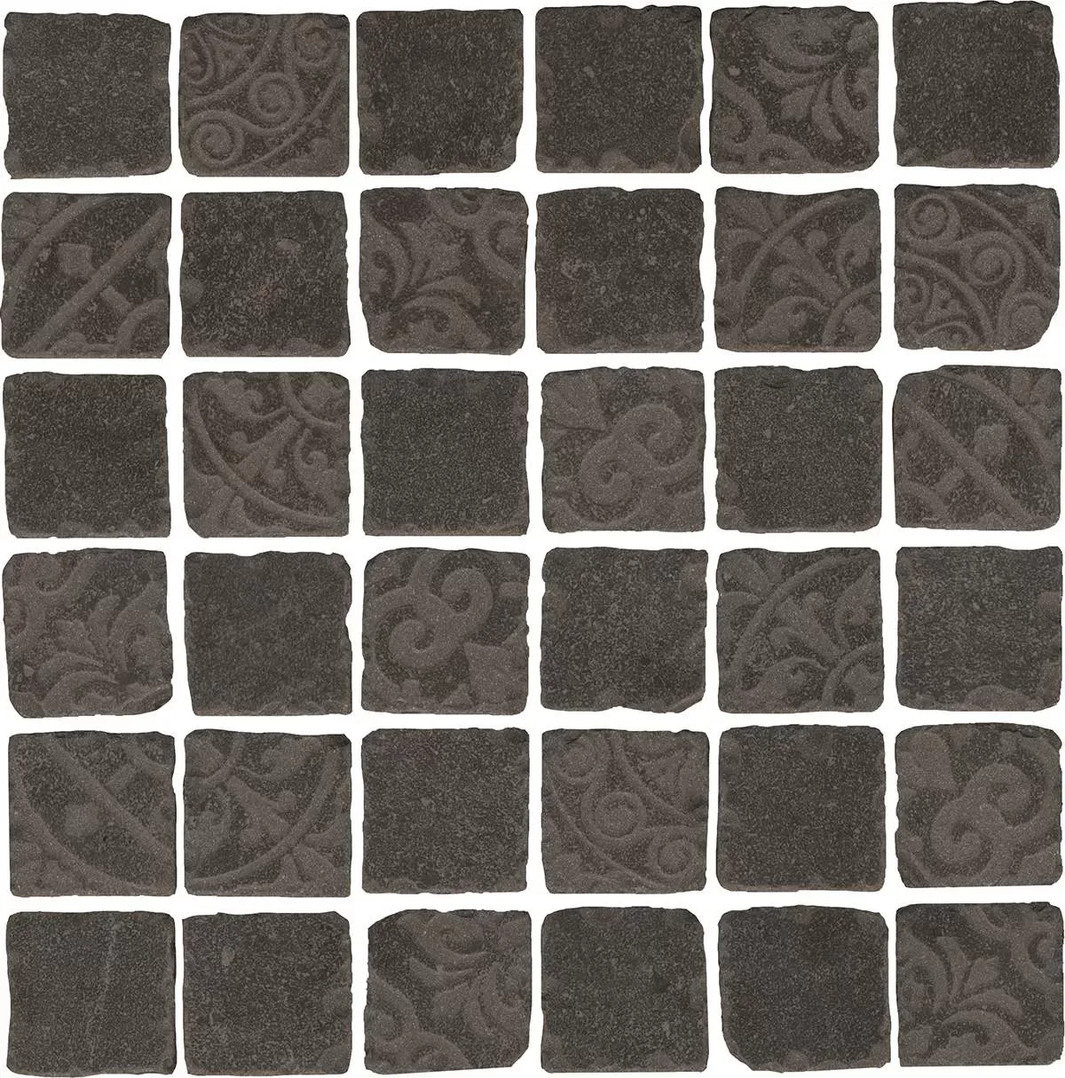 Декор Про Фьюче коричневый мозаичный 30x30x0,9