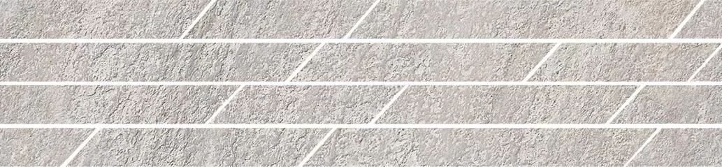 Бордюр Гренель серый мозаичный 46,8x9,8x0,9. Фото 1 из 1