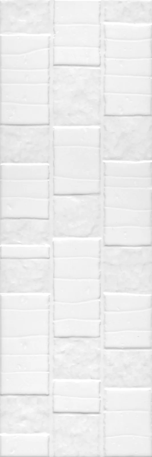 Бьянка белый глянцевый антик 20x60x0,9. Фото 1 из 1