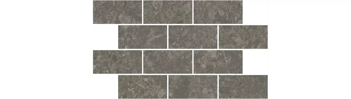 Декор Чеппо ди Гре мозаичный коричневый матовый обрезной 34,6x20x0,9 DD606320\MM