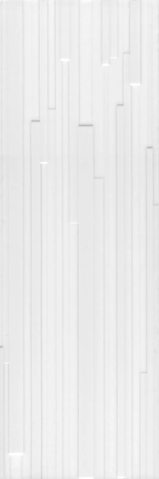 Бьянка белый глянцевый полоски 20x60x0,9. Фото 1 из 1