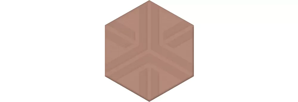 Декор Агуста розовый матовый 6x5,2x0,69 OS\D241\63010