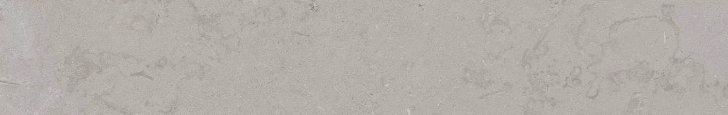 Плинтус Про Лаймстоун серый натуральный обрезной 60x9,5x0,9. Фото 1 из 1